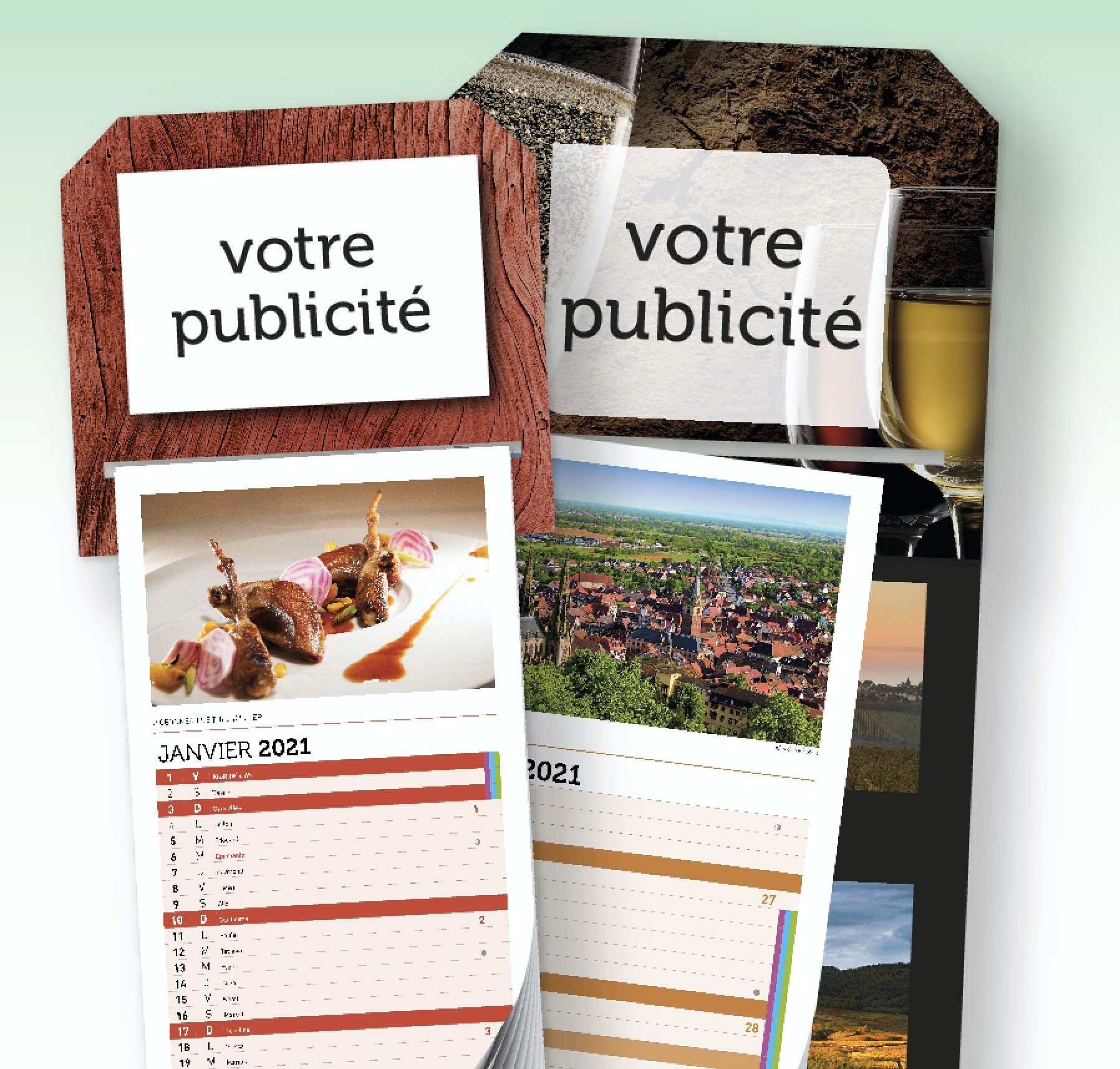 Fabrication des calendriers. Sélestat